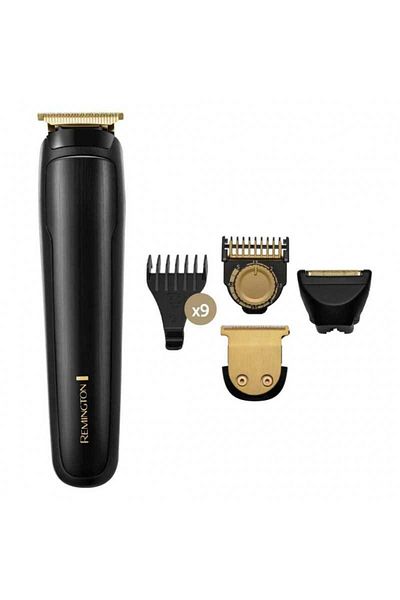 Remington Set de Tuns Barba si Parul Remington T-Series MB7050 12 in 1 5h Autonomie Turbo Negru-Auriu