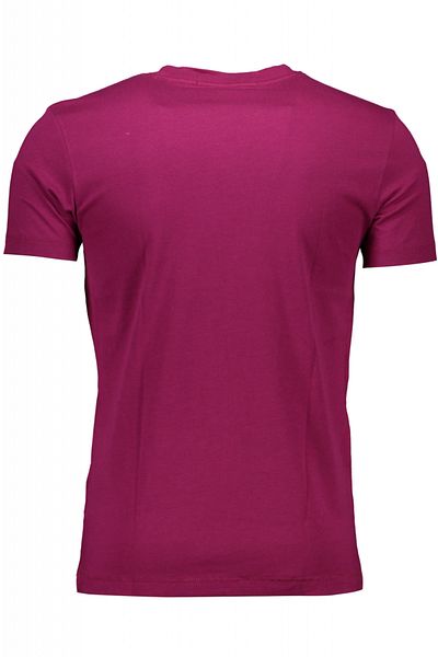 Calvin Klein Jeans Tricou Barbati J30J317065 Rosu fucsie Slim Fit, 2XL INTL