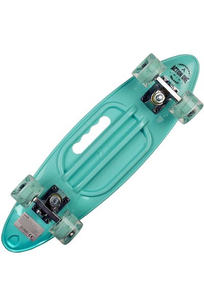 ACTION ONE Penny board Portable The Lion 60x17 cm, with PU wheels, ABEC-7, aluminum frame