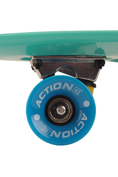 ACTION ONE Penny board Portable Ride Hard 58x16 cm, with PU wheels, ABEC-7, aluminum frame