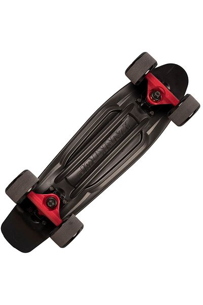 ACTION ONE Skateboard Pro Series 56x15 cm, roti PU, ABEC-7, cadru aluminiu, negru