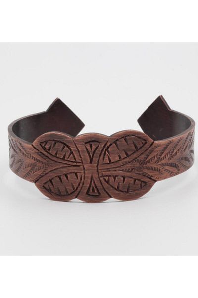 ANTEPSEPETİ Bracelet with Copper Butterfly Motif