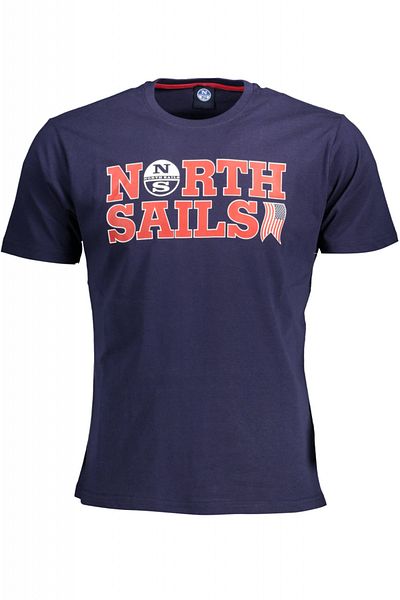 North Sails Short sleeve T-shirt, North Sails model 902346, Blue, 2XL INTL