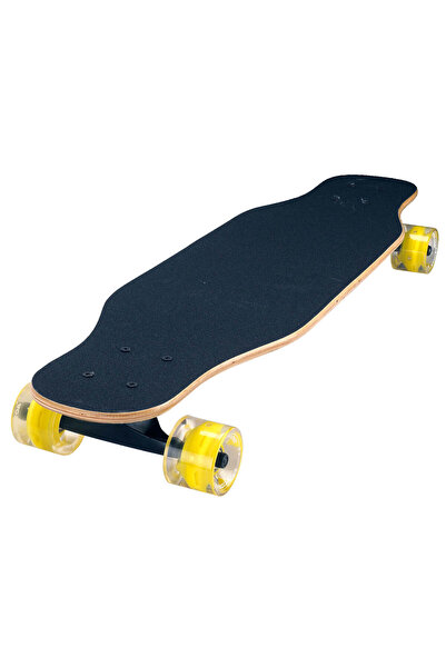 ACTION ONE Evil Longboard 80x20 cm, with PU light wheels, ABEC-7, aluminum frame, 100 KG