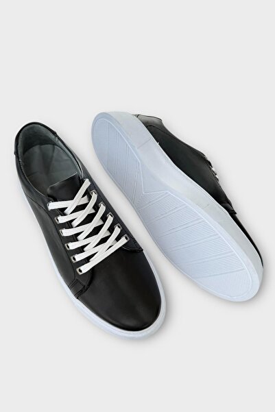 Liger Чоловічі шкіряні черевики ЧОРНИЙ - БІЛИЙ