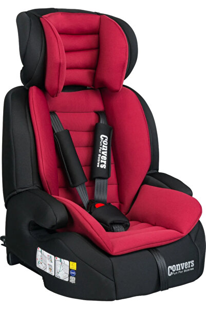 Convers Crazz Pro Isofixli Bebek Çocuk Oto Koltuğu 9-36 Kg Bordo