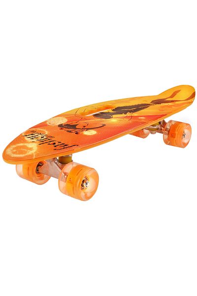 ACTION ONE Penny board Portabil Fashion 60x17 cm, cu roti PU, ABEC-7, cadru aluminiu