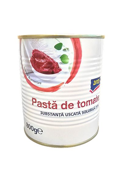 Aro Tomato Paste 24%, 3 X 800 G,