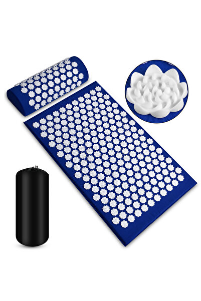 Choice سجادة تدليك زرقاء على شكل دمعة، سجادة شاكتي، سجادة يوغا للتدليك، العلا...