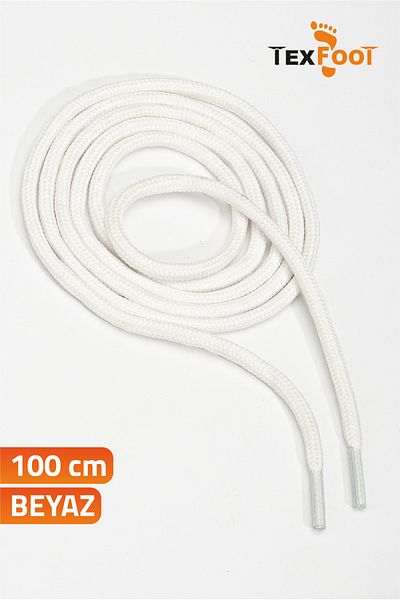TexFoot Round Polyester Sneakers and Boot Laces 100 cm
