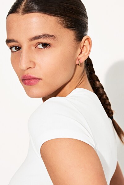 Bershka Short sleeve crew neck T-shirt