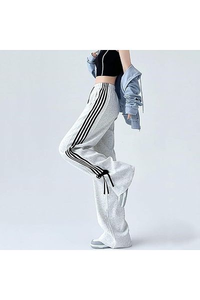 The Champ Clothing بنطال رياضي نسائي رياضي بثلاثة خطوط قابل للتعديل