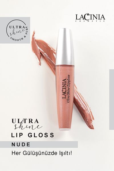 Lacinia Nude Ultra Shine Lipgloss