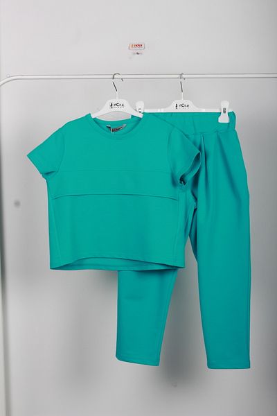 incity Girl's 2 Piece Plain Stylish Suit