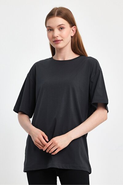 ODDA تي شيرت نسائي مقاس كبير P- 009408