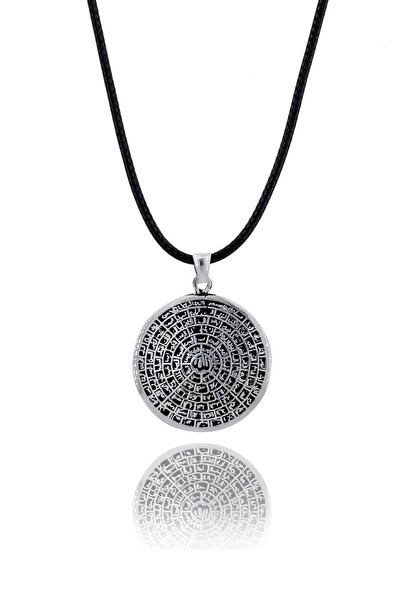 Midyat Gümüş Dünyası 925 Ayar Esmaül Hüsna Allah'ın 99 İsmi Yazılı Gümüş Kolye