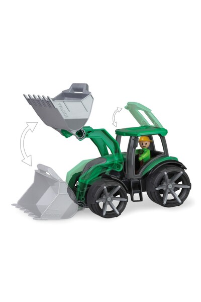 LENA Lena Truxx tractor for children, 32 cm, with figure included, +2 years