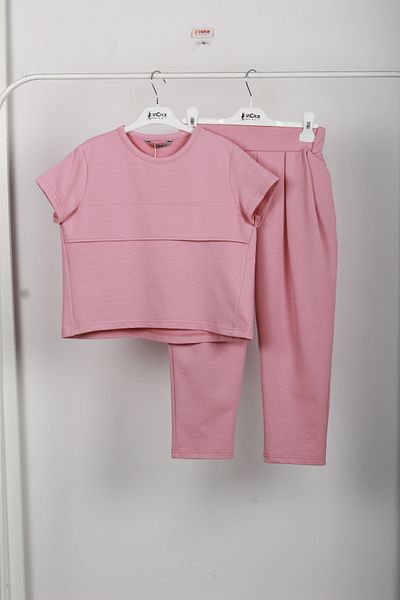 incity Girl's 2 Piece Plain Stylish Suit
