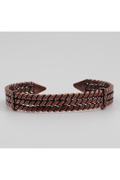 ANTEPSEPETİ Copper Thick Bracelet