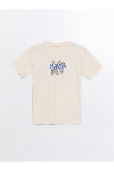 LC Waikiki Oversize Crew Neck Boys' T-Shirt