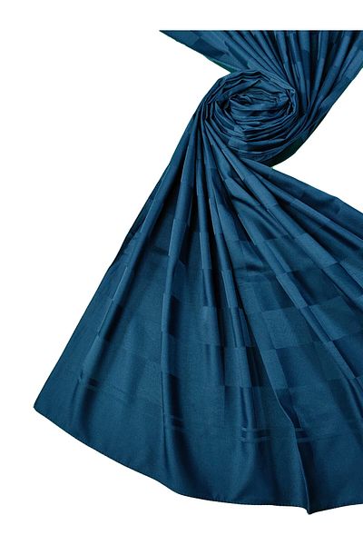 mim eşarp Σάλι Emproyal Ασημί Ζακάρ Σκακιέρα με σχέδιο 75x190 cm