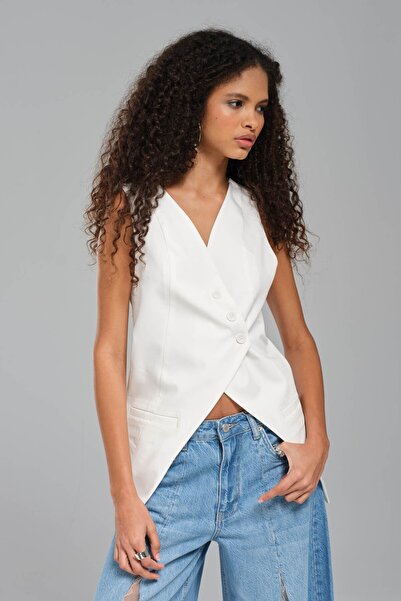 tw3 Жіночий жилет з відкритою спиною