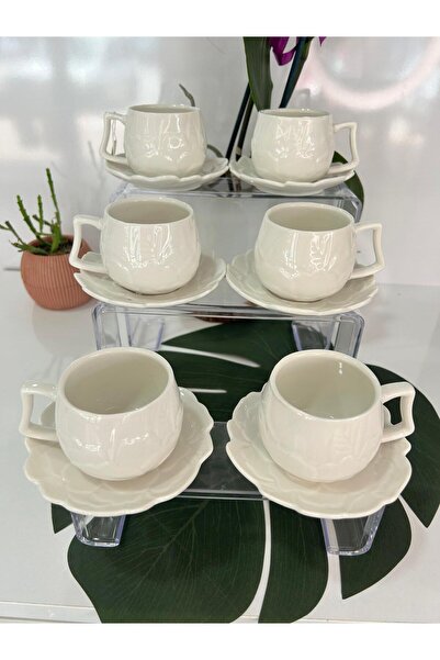 Lavin Gül Kahve Fincan Takımı