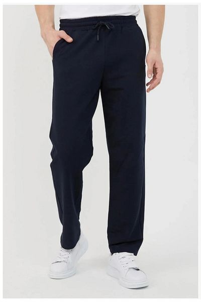 GERLAY Men's Black Straight Leg Tracking Pants