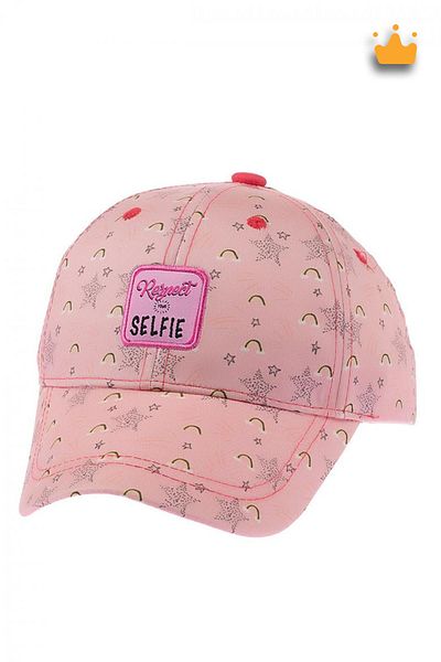 Kitti 1-3 Years 50cm Baby Girl Child Patterned Adjustable Hat Cap Cap Powder Y 231001