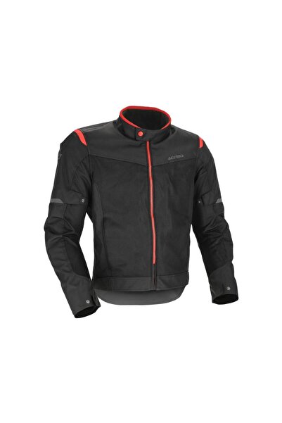 Acerbis Ce Ramsey Wented 2.0 Yazlık Mont Siyah Kırmızı