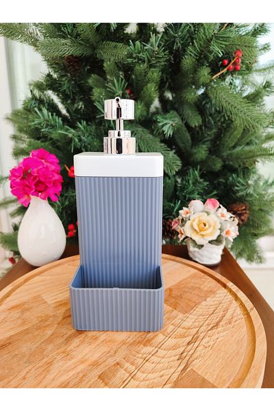 Madame Coco Marais Lautre Liquid Soap Dispenser-Soft Gray