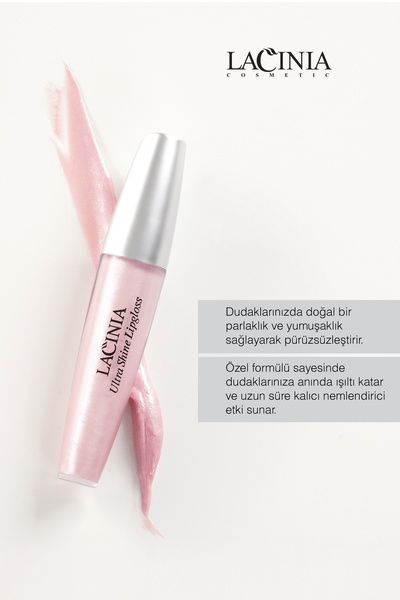 Lacinia Pink Ultra Shine Lipgloss 10 ml