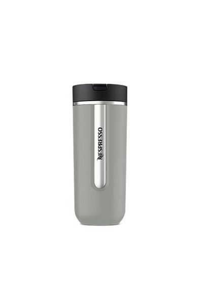 Nespresso Travel Thermos Large, Smokey Blue Smoke Blue 540ml