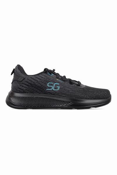 Lal Shoes & Bags Pantofi sport cu șireturi pentru bărbați Sigma-negri