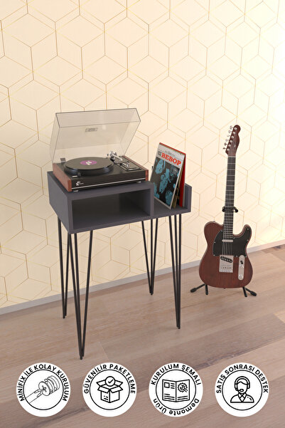 Victor Vallery 60x39.5 Cm Black Plak Ve Pikap Dolabı