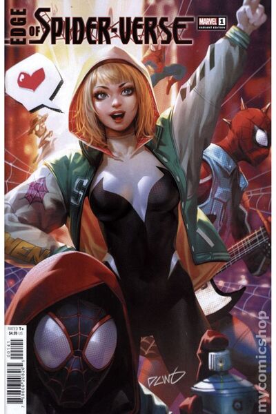 Kolektif Kitap Edge of Spider-Verse #1D (ingilizce)