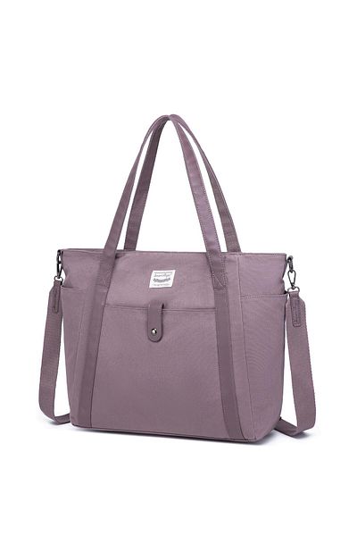SMART BAGS Smartbags Canvas Fabric Women's Shoulder Bag 2022-1324 Damson