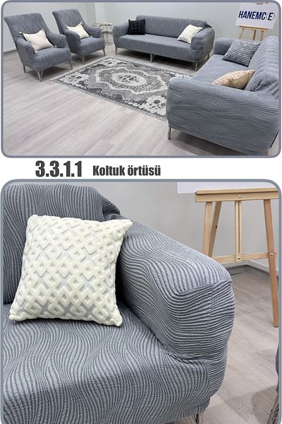 HaNemCe 3.3.1.1 Seat Cover Seat Cover Set Home Textile Sofa Cover