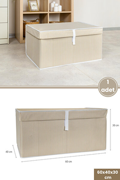 Flora Mega Kutu Hurç, Yastık Çarşaf Kıyafet Dolap İçi Düzenleyici Mukavva Des...