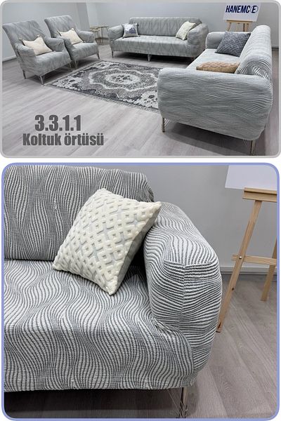 HaNemCe 3.3.1.1 Seat Cover Seat Cover Set Home Textile Sofa Cover
