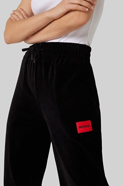 Hugo Boss Regular Fit Kadın Spor Pantolon Siyah