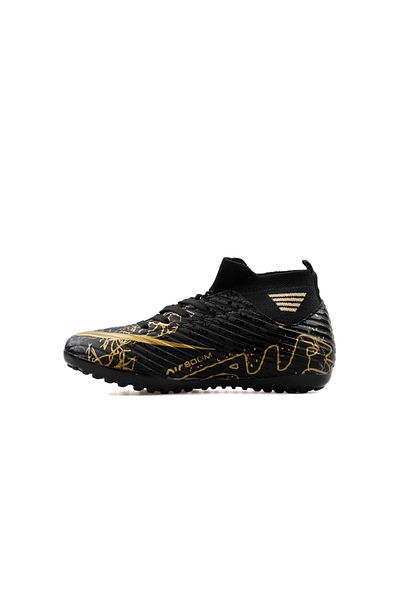 Techsport Laliga Air Unisex Astroturf and Turf Football Shoes with Socks Colorful