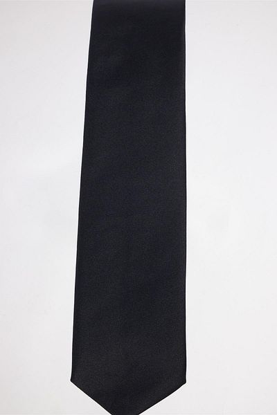 Tudors 5 Pack Plain Slim Black-Navy-Burgundy Men's Ties