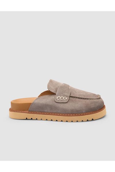 Cabani Papuci de damă 100% piele naturală din piele intoarsa