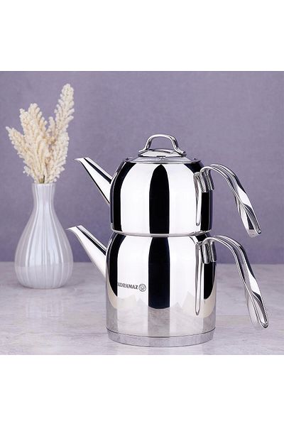 KORKMAZ A191 Steama Teapot Set