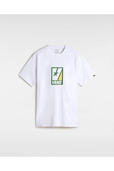 Vans Vee Star SS Чоловіча футболка VN000M5YWHT1 Біла-XL