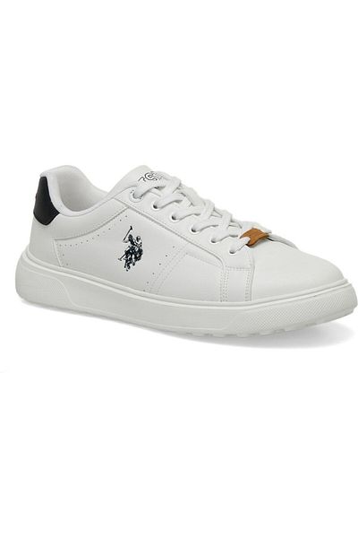 U.S. Polo Assn. Ανδρικό λευκό πάνινο πάνινο σόλας πισίνας Scarce