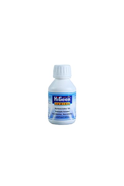 higeen محلول بوفيدون اليود 10% بوفيدو 120 مل