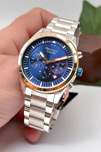 Ferrucci Function Fc 13907Tm Men's Wristwatch – the Meeting Point of Elegance and Functionality Zmfer001