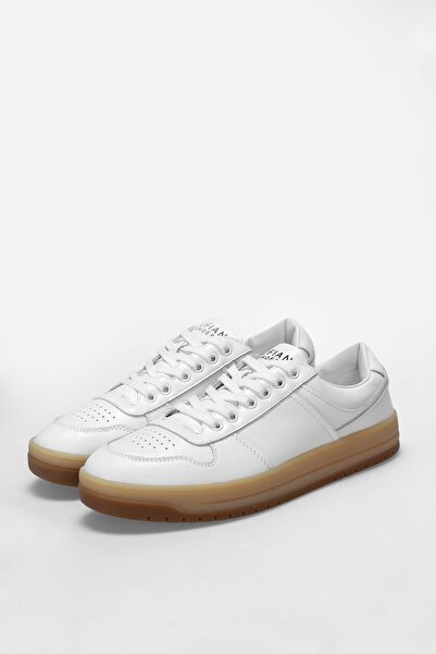 Lufian 111230257 Мъжки обувки Omar White от естествена кожа